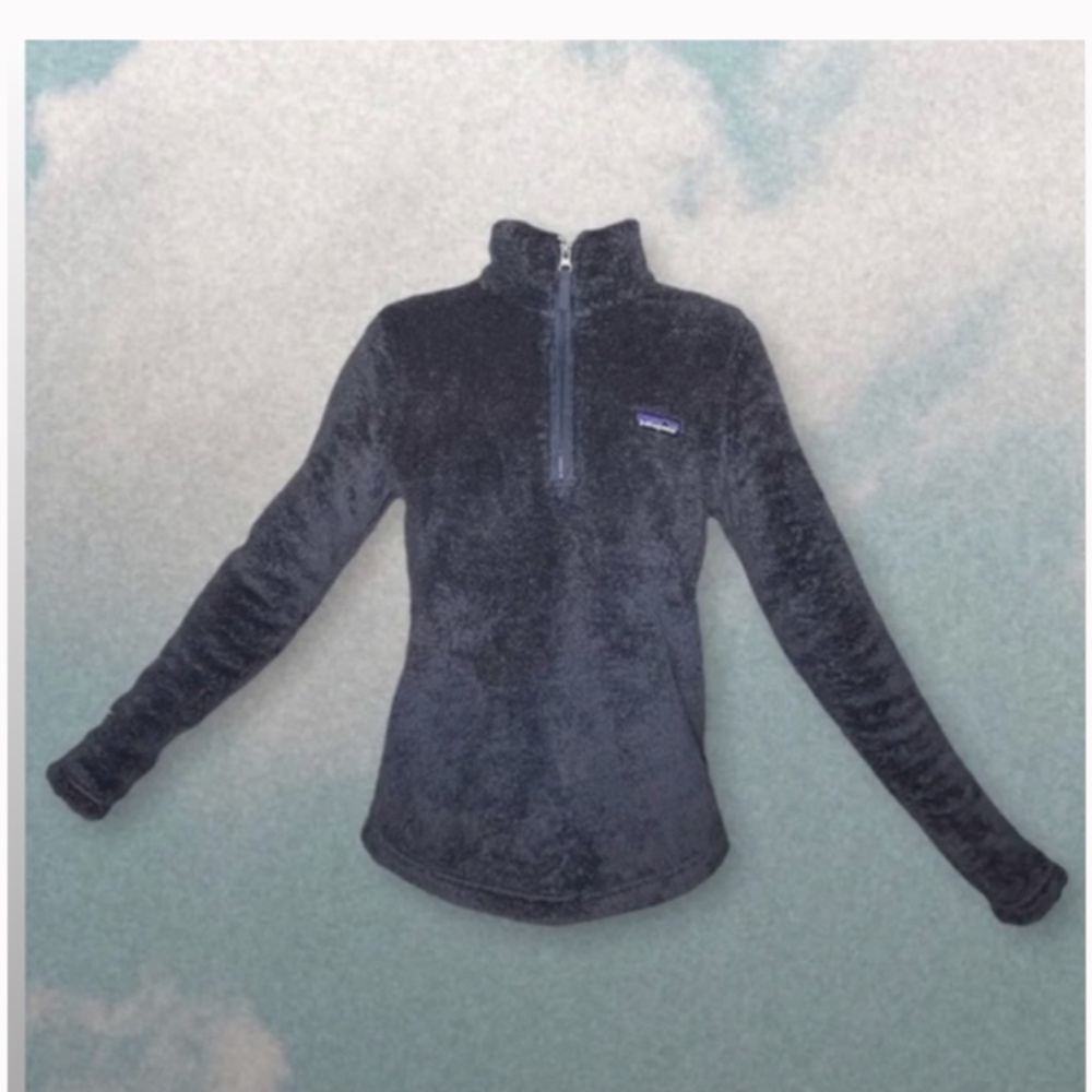 Women’s Smoulder Blue Sherpa  1/4-Zip Jacket/Pullover